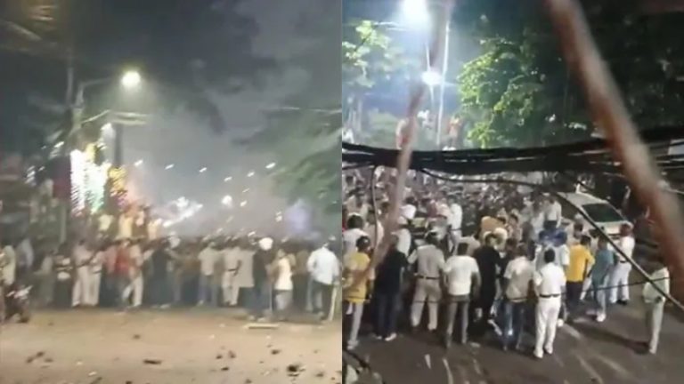 बंगाल में काली पूजा मूर्ति विसर्जन के दौरान हिंदुओं पर हमला, BJP नेताओं ने CM ममता बनर्जी से माँगा इस्तीफा: कहा- ‘वोटबैंक’ बेखौफ होकर मचा रहे उत्पात