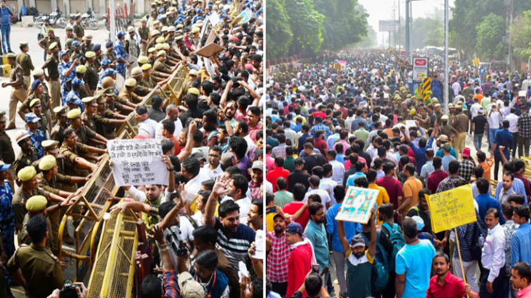 परीक्षा कैसे हो, यह परीक्षा देने वाले ही करना चाहते हैं तय… क्या प्रयागराज में ‘सिस्टम’ हैक करना चाहते हैं छात्र? समझाने की कोशिश कर रहा प्रशासन, उकसा रहे अखिलेश यादव