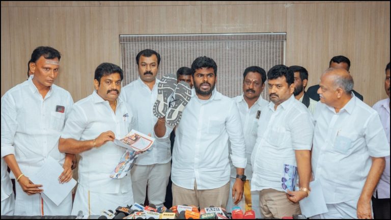 तमिलनाडु पुलिस ने रेप पीड़िता की पहचान उजागर की, खुद को मारूँगा कोड़े: अन्नामलाई ने ली शपथ, कहा- जब तक DMK को सत्ता से बाहर नहीं करूँगा, तब तक नंगे पैर रहूँगा