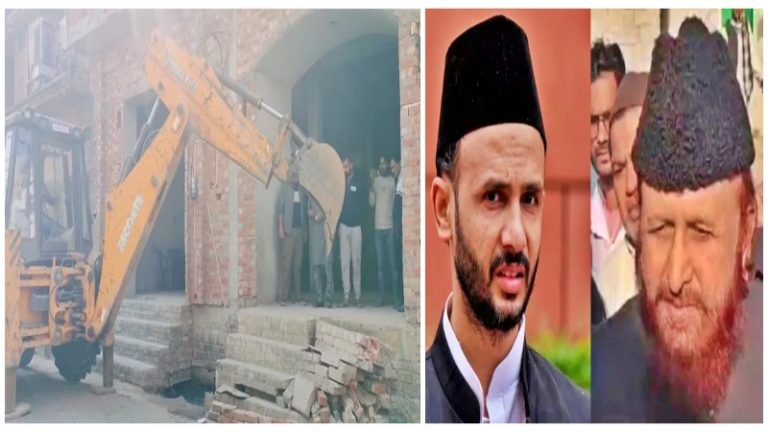 सपा सांसद जियाउर्रहमान बर्क के घर चला बुलडोजर, कनेक्शन भी कटा, बिजली चोरी में जुर्माना ₹1.91 करोड़ का: अब्बा ने दी थी ‘सरकार बदलने’ की धमकी