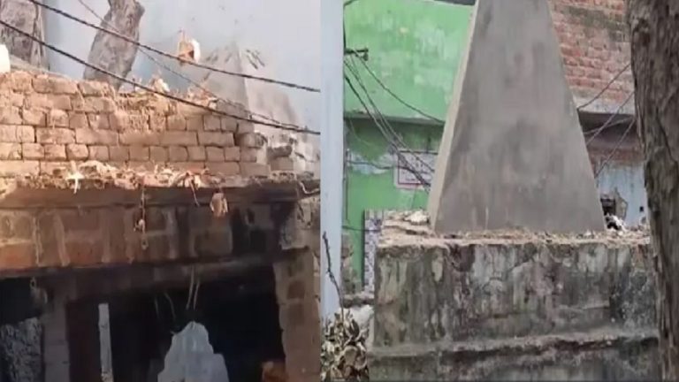 दंगों के बाद हिंदुओं को करना पड़ा पलायन, नदी में विसर्जित करनी पड़ी मूर्तियाँ… अब खुर्जा में मिला बंद मंदिर, प्रशासन से जीर्णोद्धार और पूजा-पाठ फिर शुरू करवाने की माँग