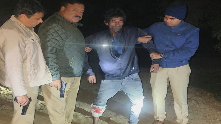 मेरठ में महबूब ने सरेआम नाबालिग छात्रा से की छेड़छाड़, विरोध करने पर बेरहमी से पीटा: पुलिस ने पकड़ा तो चलाई गोली, मुठभेड़ के बाद गिरफ्तार