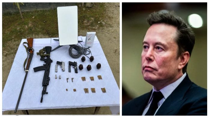 मणिपुर में एलन मस्क की कंपनी की डिवाइस बरामद