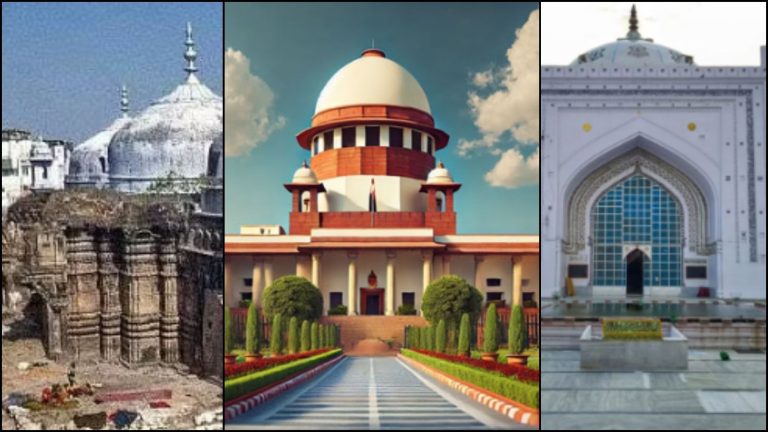 मंदिरों पर कब्जा जमाए मस्जिदों की असलियत नहीं जान पाएँगे हिंदू, पुराने मामलों पर जजमेंट नहीं, सर्वे के लिए याचिका भी नहीं होगी स्वीकार: सुप्रीम कोर्ट का फैसला