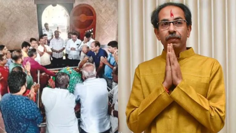 जो कभी कहते थे शपथ राम की खाते हैं, वे अब पीर बाबर शेख की ले रहे कसम: उद्धव ठाकरे के प्रति वफादारी जताने दरगाह पहुँचे शिवसेना (UBT) के कार्यकर्ता