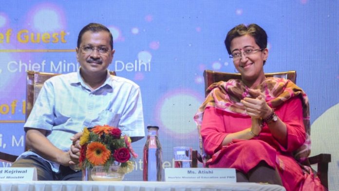 अरविंद केजरीवाल और सीएम आतिशी