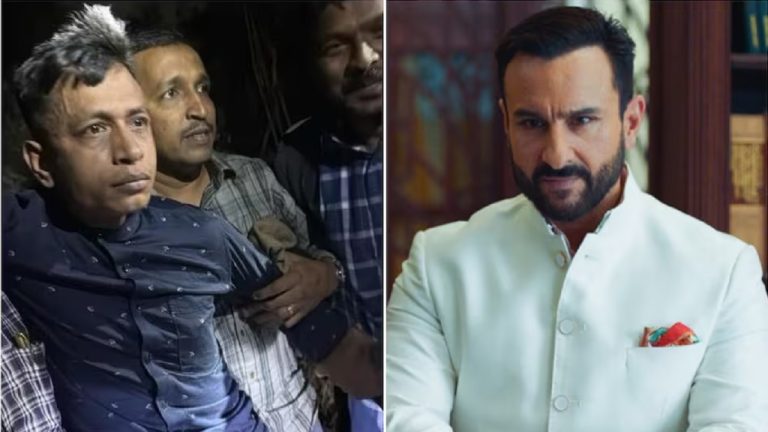 सैफ अली खान पर हमला करने वाला बांग्लादेशी, नाम ‘शरीफुल इस्लाम शहजाद’: ठाणे में झाड़ियों के बीच से पुलिस ने दबोचा, न्यूज देखकर बदल रहा था लोकेशन