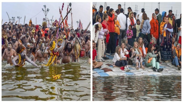 पौष पूर्णिमा के अमृत स्नान के साथ ही प्रयागराज महाकुंभ 2025 का शुभारंभ, 1+ करोड़ श्रद्धालु करेंगे स्नान: विदेशियों से लेकर बॉलीवुड तक का जमावड़ा, जानिए कैसे जाएँ और कहाँ ठहरें