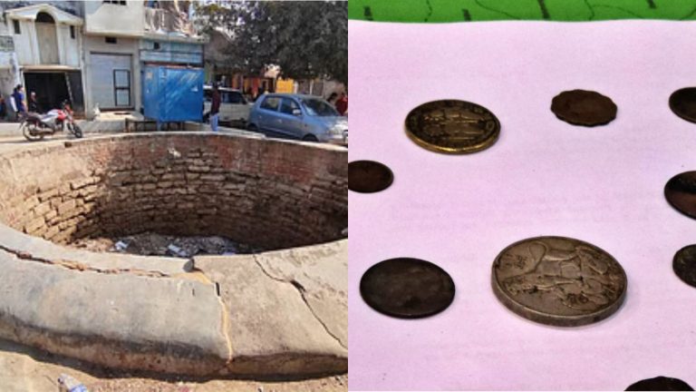 भगवान राम, माता जानकी और भ्राता लक्ष्मण की तस्वीर…: संभल में वीर बुंदेला अल्हा-ऊदल के गुरु की समाधि के पास मिले 400 सिक्के, अब तक सबसे बड़ा कुँआ भी मिला; प्राचीन धरोहरों की खोज जारी