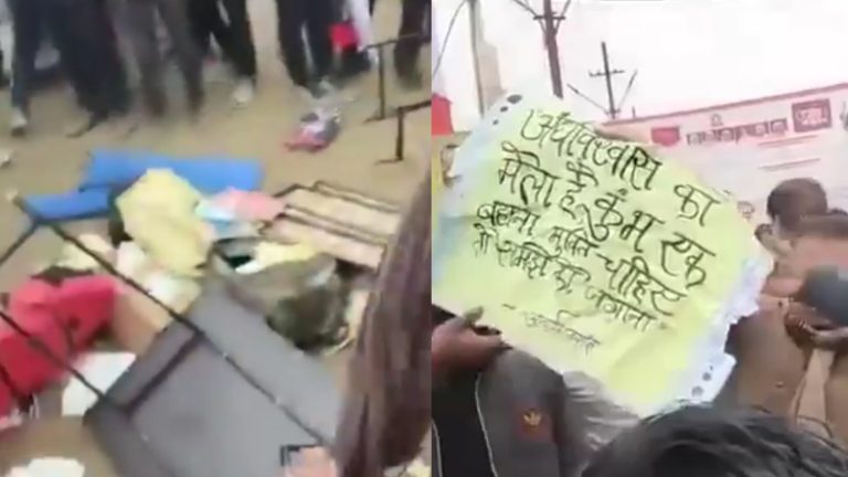 जिन्होंने महाकुंभ को बताया ‘अंधविश्वास’, उन पर फूटा नागा साधुओं का गुस्सा: तोड़-फोड़ की वीडियो सामने आई, लोग कह रहे – और कूटो