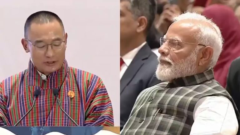 ‘PM मोदी मेरे बड़े भाई, मैं उनसे सीखने आया हूँ’ : SOUL लीडरशिप कॉन्क्लेव में बोले भूटान के प्रधानमंत्री शेरिंग तोबगे, कहा-‘मैं स्टूडेंट, पीएम मोदी मेंटर’