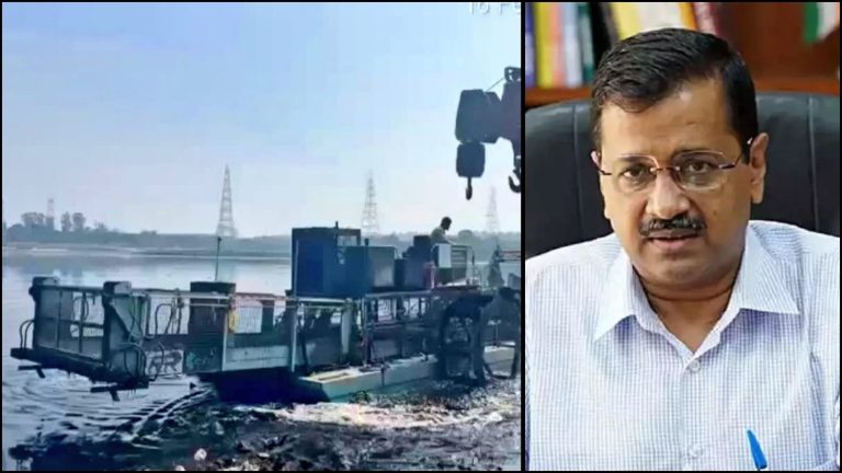 पहले ही साफ हो गई रहती यमुना, लेकिन केजरीवाल ने नहीं होने दिया: दिल्ली के LG ने AAP सरकार की कारस्तानी उजागर की, 4 चरणों में सफाई का बनाया प्लान-नदी में उतरीं मशीनें