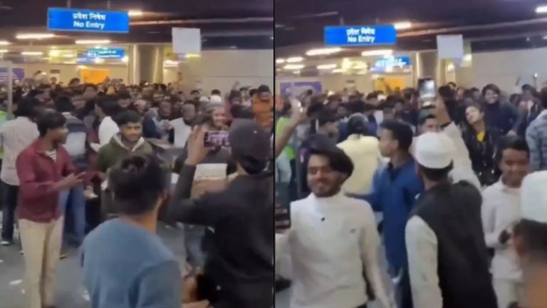 शब-ए-बारात की रात दिल्ली के जामा मस्जिद मेट्रो स्टेशन पर मुस्लिम भीड़ ने मचाया हुड़दंग: गेट फांदकर निकलने की वीडियो वायरल, सवाल उठने पर DMRC ने दी पूरी जानकारी