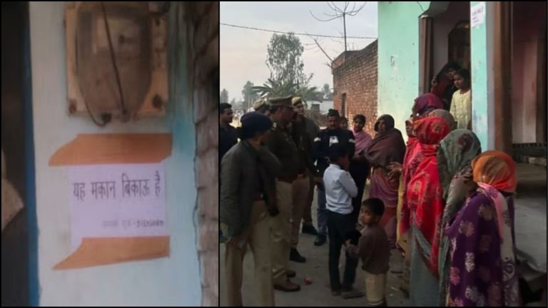 कासगंज के एक गाँव में हिंदुओं को क्यों लगाना पड़ा ‘मकान बिकाऊ है’ के पोस्टर, UP पुलिस ने कैसे सलटाया मामला: अखिलेश राज में बनी एक मस्जिद से जुड़ी है विवाद की जड़