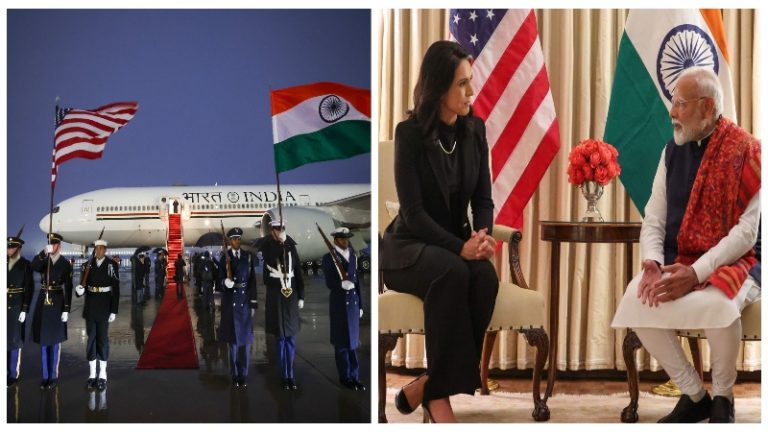 PM मोदी पहुँचे अमेरिका, इजरायली PM के बाद दूसरे नेता जिनसे US राष्ट्रपति करेंगे मुलाकात: नेशनल इंटेलिजेंस चीफ तुलसी गेबार्ड से कई मसलों पर की चर्चा