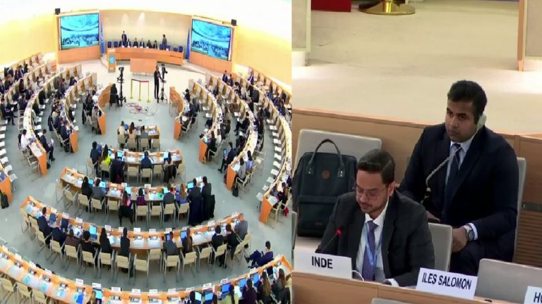 UNHRC में पाकिस्तान ने उठाया कश्मीर का मुद्दा, तो भारत ने रगड़ दिया : कहा – ‘भीख पर जीने वालों को लेक्चर देने का हक नहीं’