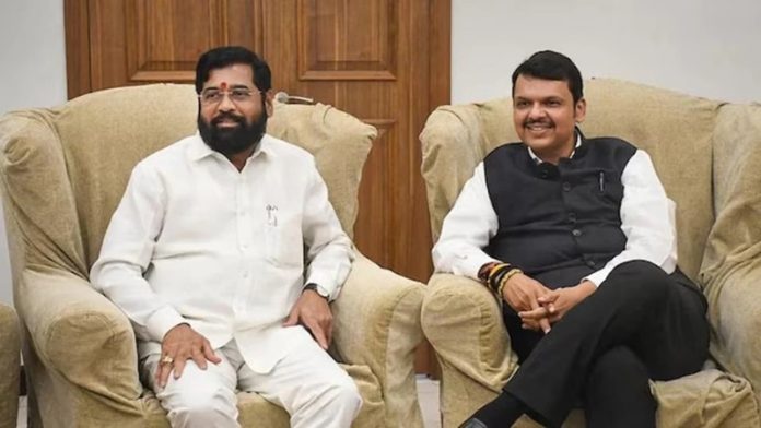 देवेंद्र फडणवीस और एकनाथ शिंदे