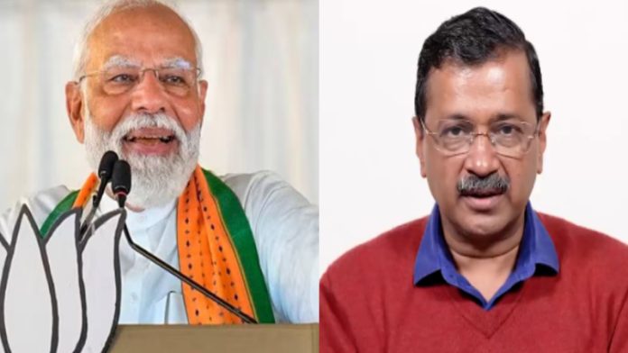 पीएम मोदी, दिल्ली सीएम केजरीवाल