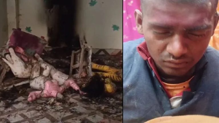 पश्चिम बंगाल के बरुईपुर में शेख इंदू ने मंदिर पर किया हमला, माँ शीतला की मूर्तियों को तोड़ा, लगा दी आग: पुलिस ने बताया ‘मानसिक बीमार’