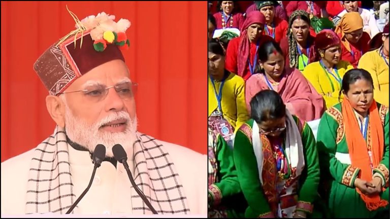 जिस गाँव के लिए बेटी हैं माँ गंगा, अब वहीं पहुँचे PM मोदी: उत्तराखंड का 3 साल में 13वाँ दौरा, पूजा-अर्चना के बाद बोले- राज्य के लिए जो संकल्प लिए, वह पूरे हो रहे