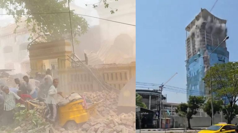 म्यांमार-थाईलैंड में विनाशकारी भूकंप, नमाज पढ़ते समय मस्जिद गिरने से 20 की मौत: सोने का पगोड़ा भी गिरा, देखिए तबाही के Videos