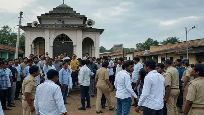 रामपुर में पुजारी को मुस्लिमों ने पीटा