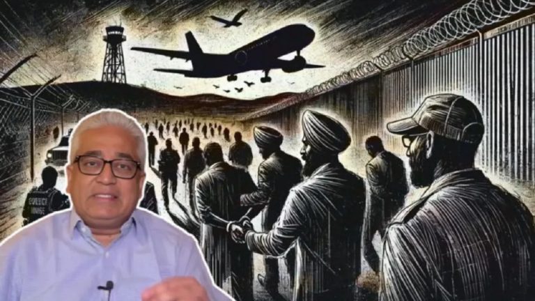 ₹55 लाख देकर ‘डंकी रूट’ से अमेरिका गया ‘गरीब’ सतपाल सिंह, इंडिया टुडे के मंच से उसे ‘बेचारा’ दिखा रहे थे राजदीप सरदेसाई: नेटिजन्स ने रगड़ कर ‘इमोशन’ का भूत उतारा