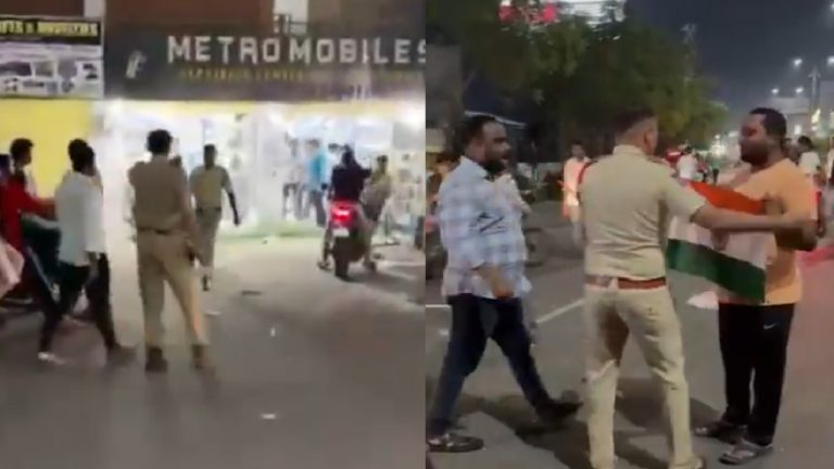 चैंपियंस ट्रॉफी में जीत का मना रहे थे जश्न, हैदराबाद-करीमनगर में पुलिस ने दौड़ा-दौड़ाकर पीटा: BJP ने पूछा- कॉन्ग्रेस शासित राज्यों का ये कैसा तरीका, कहाँ जश्न मनाएँ भारतीय?