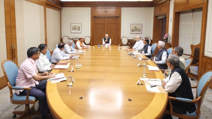CCS बैठक, प्रधानमंत्री नरेंद्र मोदी