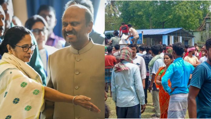CV आनंद बोस, ममता बनर्जी, मुर्शिदाबाद हिंसा