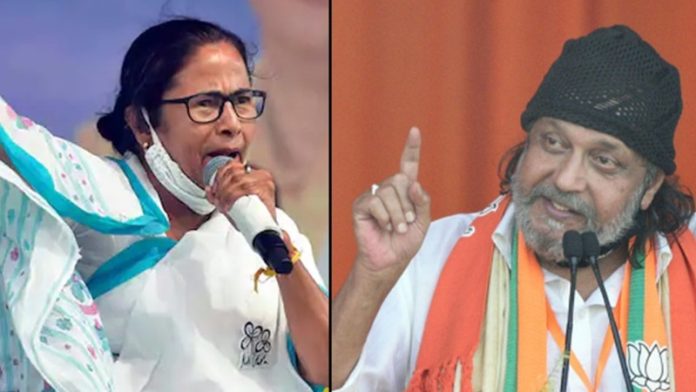 ममता बनर्जी और मिथुन चक्रवर्ती
