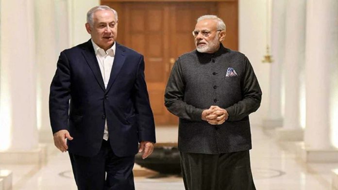 पीएम मोदी और इजरायल के पीएम बेंजामिन नेतान्याहू