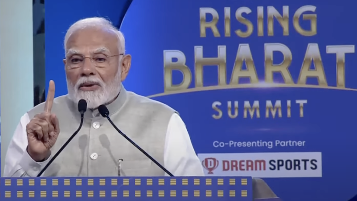 Rising Bharat Summit, PM नरेंद्र मोदी
