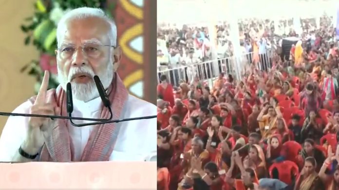 बिहार में प्रधानमंत्री नरेंद्र मोदी