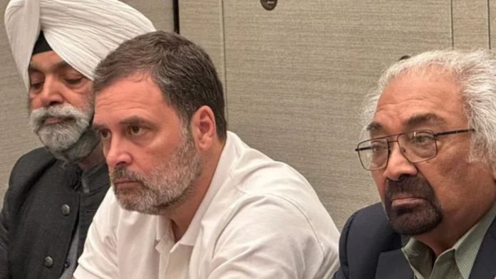 राहुल गाँधी अमेरिका