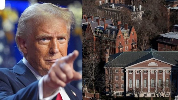 हार्वर्ड की फंडिंग पर ट्रंप की रोक