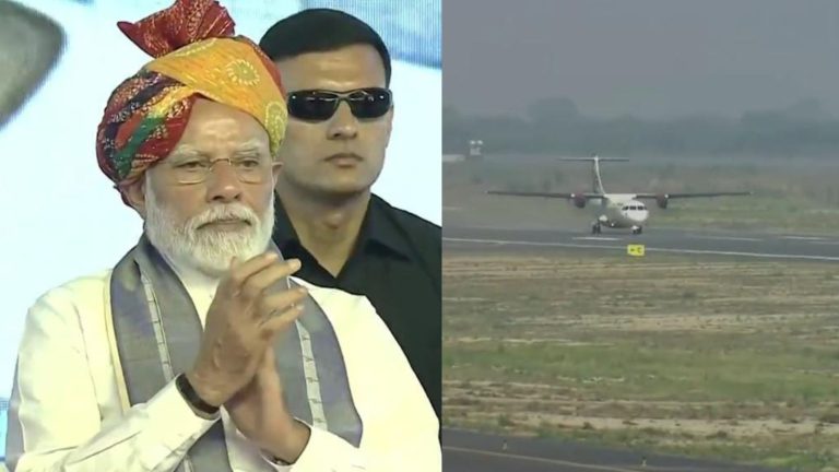 खाटे जवान, खाटे खिलाड़ी, थारा भाईचारा… PM मोदी ने हरियाणा को दी पहले हवाई अड्डे की सौगात, बोले – जनजातियों की जमीन को हाथ भी नहीं लगा पाएगा वक्फ