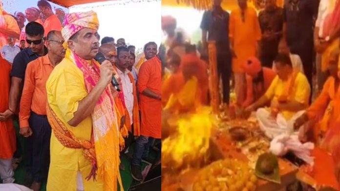 बीजेपी नेता सुवेंदु अधिकारी