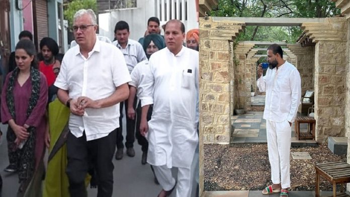 कश्मीर में TMC का प्रतिनिधिमंडल (बाएँ) और हिंदुओं के खिलाफ हिंसा के दौरान चाय की चुस्कियाँ लेते यूसुफ पठान