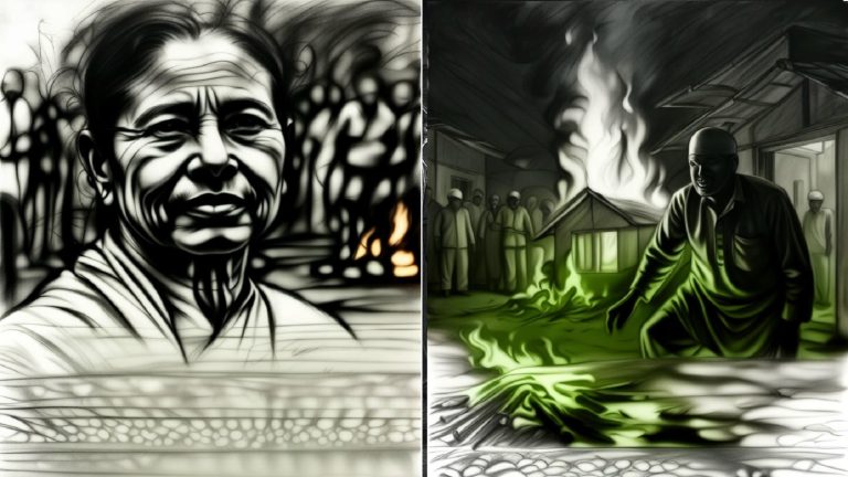 सारे कपड़े जला दिए ताकि बदन न ढक सके औरतें, घरों के पानी के कनेक्शन काटे ताकि आग न बुझा सके: मुर्शिदाबाद में कुल्हाड़ी से काटे गए हिंदू, HC जाँच कमेटी की रिपोर्ट से खुलासा