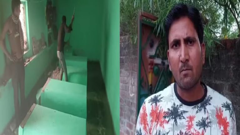 नाम बताता है धीरज सक्सेना, पर घर में मिली 5 मजार… झाड़-फूँक की आड़ में इस्लामी धर्मांतरण: पब्लिक ने समतल किया ढाँचा