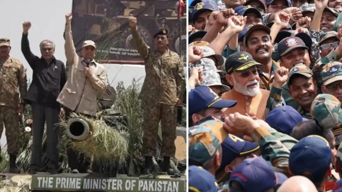 नरेंद्र मोदी, शहबाज शरीफ