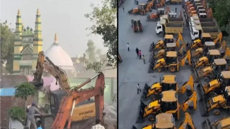 60 JCB, 40 क्रेन, 3000 पुलिस… ‘मिनी बांग्लादेश’ में चला गुजरात सरकार का बुलडोजर, 2.5 लाख वर्ग मीटर जमीन होगा मुक्त: चंडोला तालाब को घुसपैठियों ने बना लिया था अड्डा