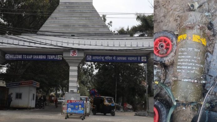 जम्मू के शंभू मंदिर के भीतर नहीं घुस पाई पाकिस्तानी मिसाइल, दरवाजे पर ही हुए टुकड़े