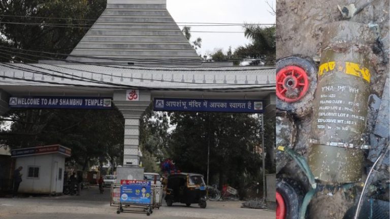 जम्मू के शंभू मंदिर के भीतर नहीं घुस पाई पाकिस्तानी मिसाइल, दरवाजे पर ही हुए टुकड़े: दिल्ली को दहलाने की कोशिश भी नाकाम, भारतीय सेना ने सिरसा में ही ‘फतेह-2’ को मार गिराया