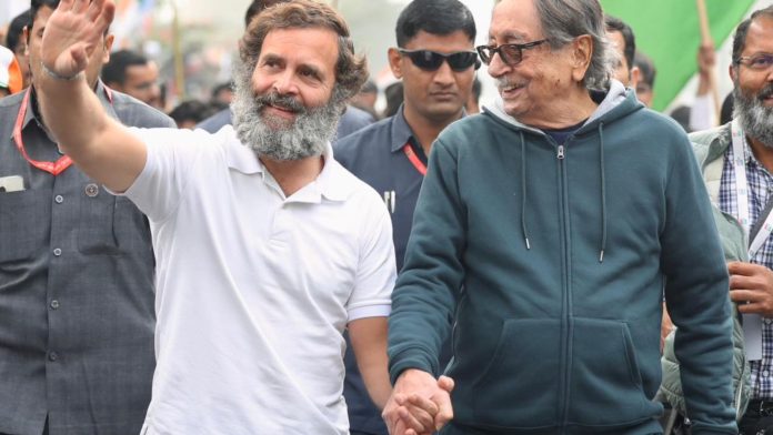 राहुल गाँधी एएस दुलत कॉन्ग्रेस जोड़ो यात्रा