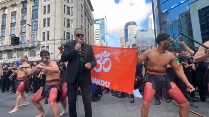 न्यूजीलैंड में प्रदर्शन