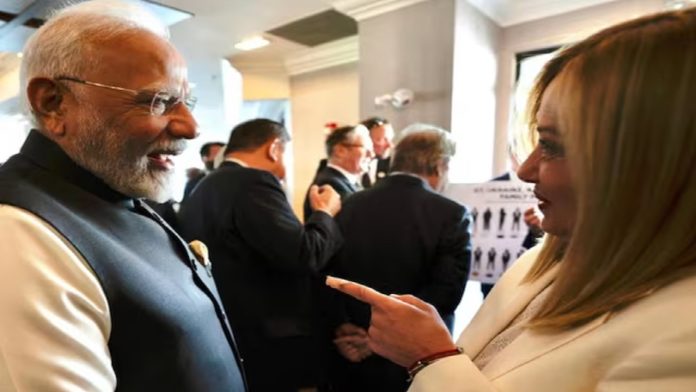 पीएम मोदी और जॉर्जिया मेलोनी