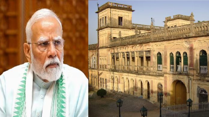 पीएम नरेंद्र मोदी, राजा महमूदाबाद का किला
