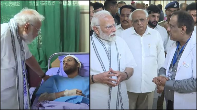 अहमदाबाद विमान हादसे में जिंदा बचा जो आदमी, उससे PM मोदी ने की मुलाकात… घायल मेडिकल छात्रों से भी मिले: क्रैश पर DGCA ने एअर इंडिया CEO को किया समन, मिल गया है ड्रीमलाइनर का ब्लैक बॉक्स
